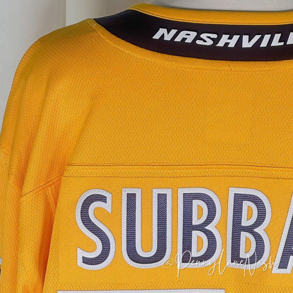 Fanatics NHL Nashville Predators #76 Subban Hockey Jersey - Picture 12 of 15